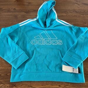 Girls Adidas Hoodie Size M (10/12) NWT
